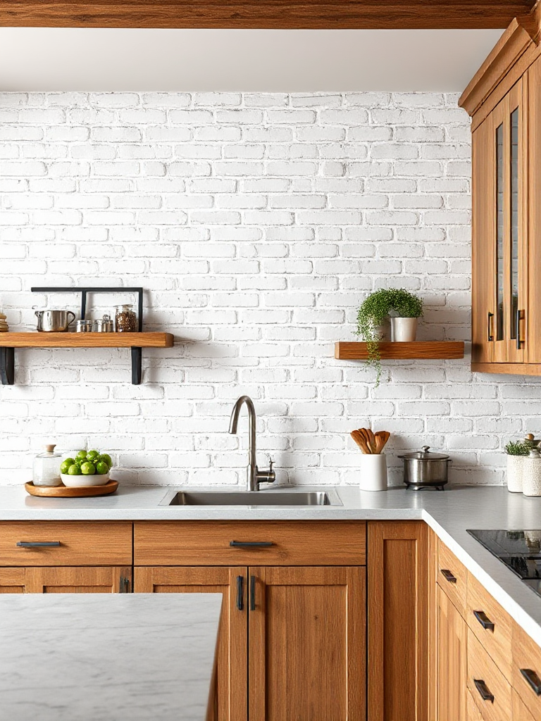 Kitchen Backsplash Ideas With Oak Cabinets