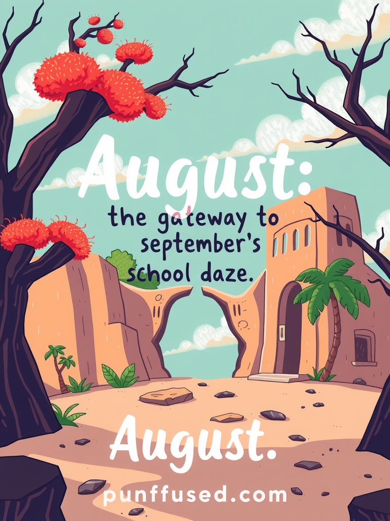 august puns