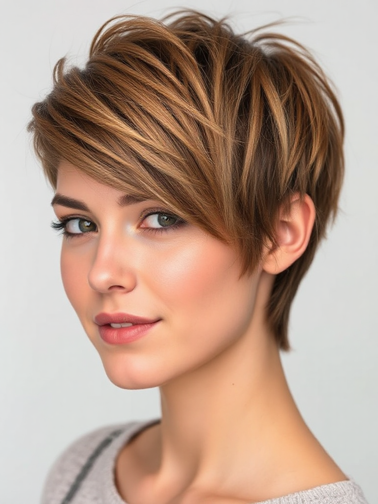 Short Asymmetrical Haircuts