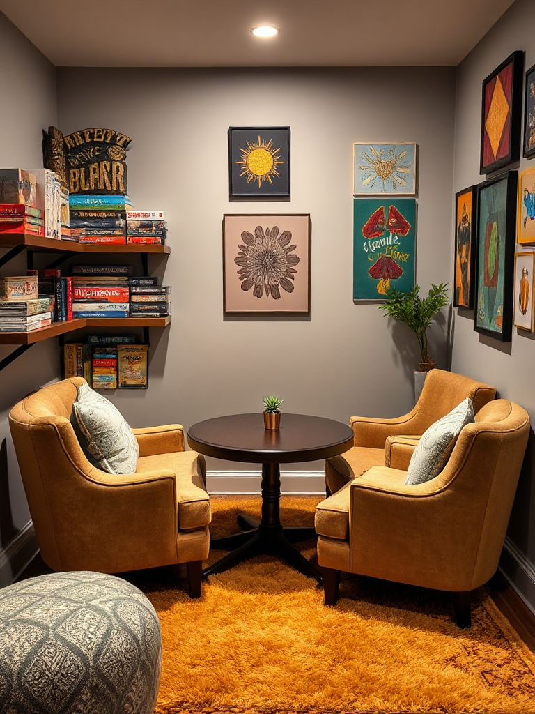 Small Adult Game Room Ideas