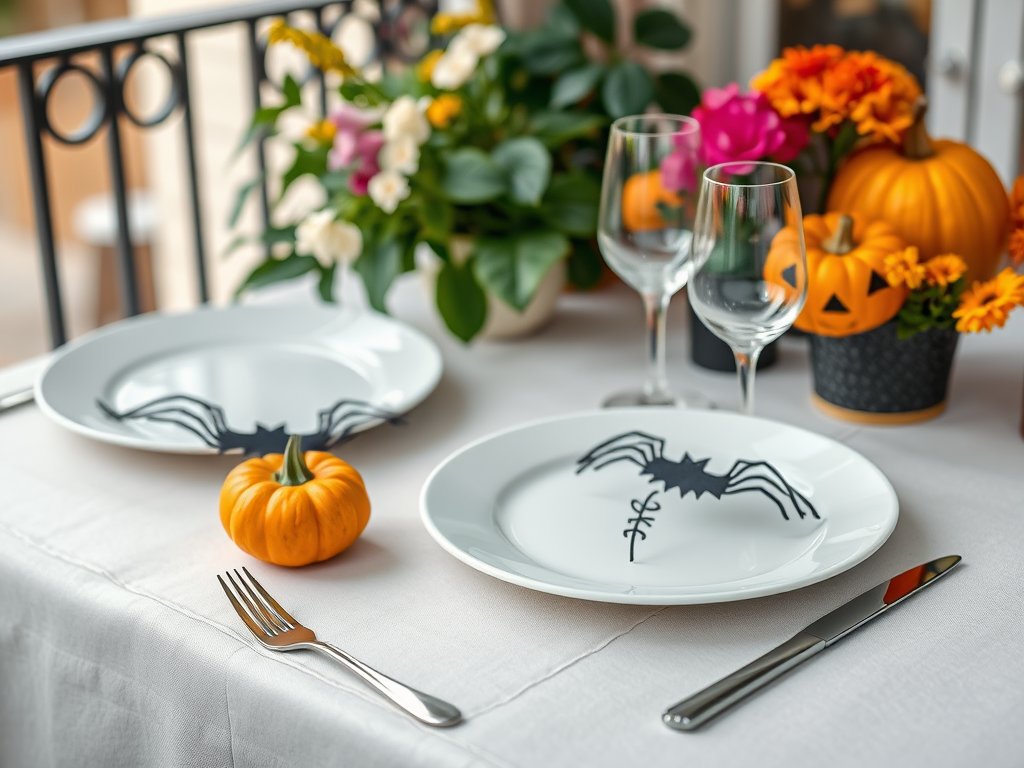 Image for Halloween Plates and Cutlery