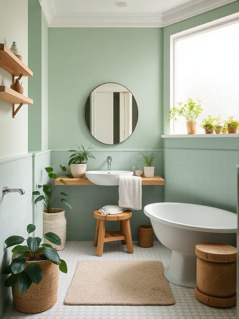 Fresh bathroom paint color ideas