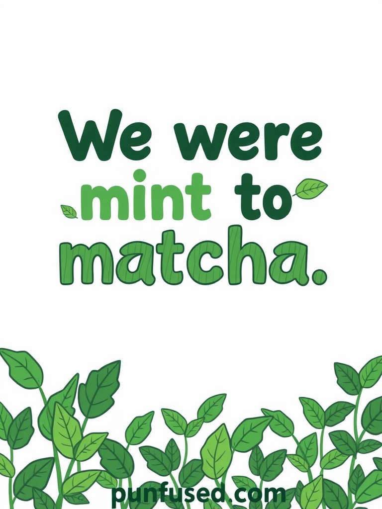 matcha puns