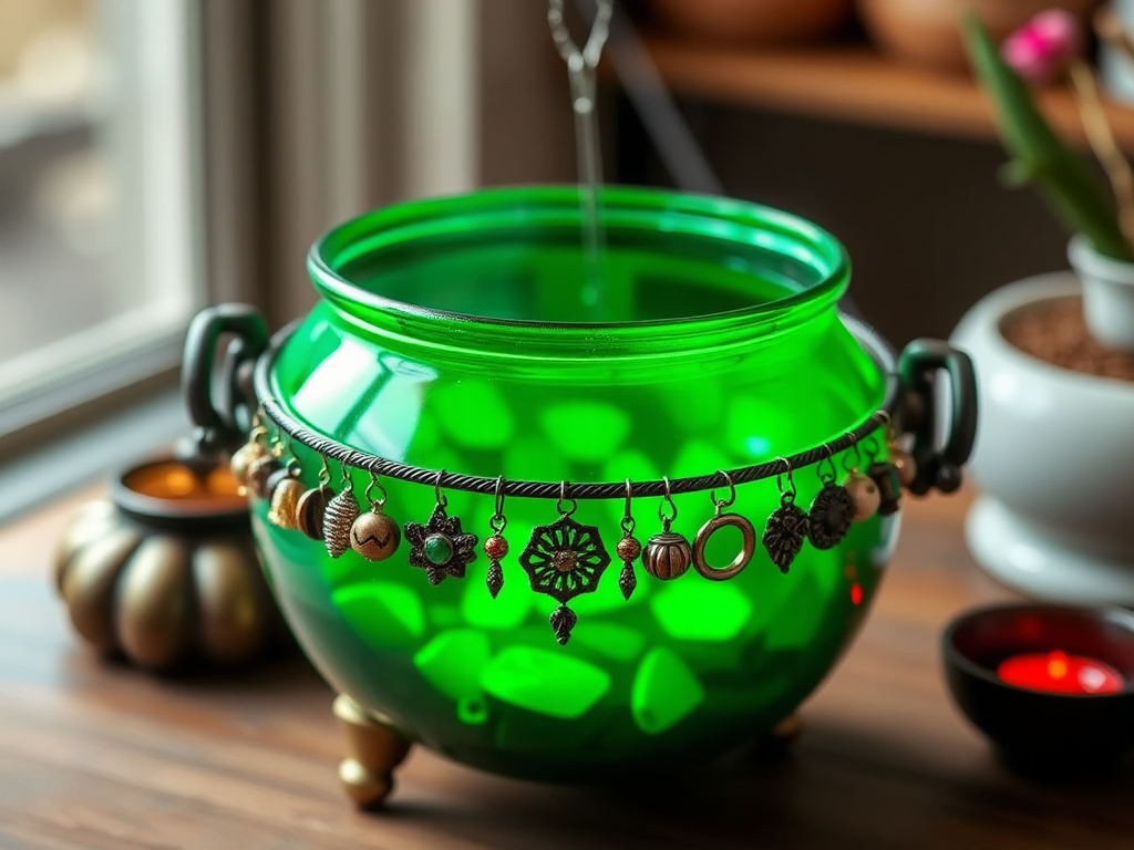 Image for Cauldron Jewelry Holder