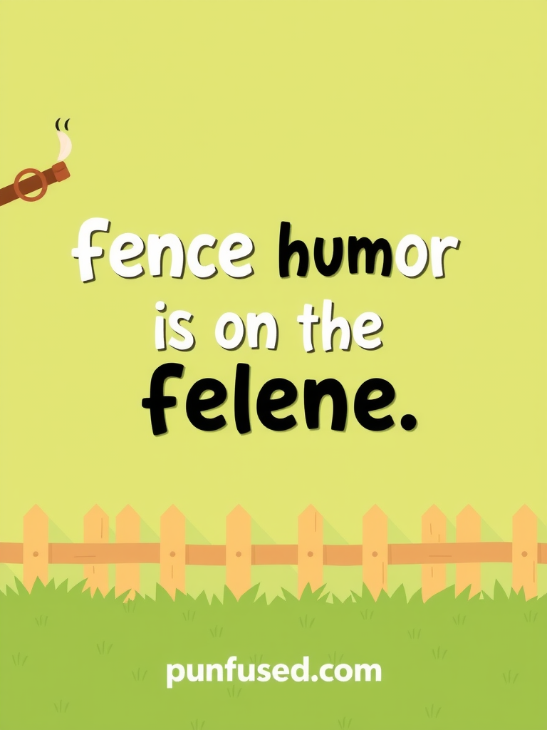 fence puns