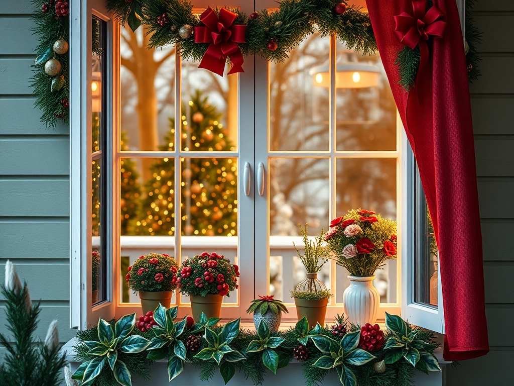 Image for Festive Window Decor: