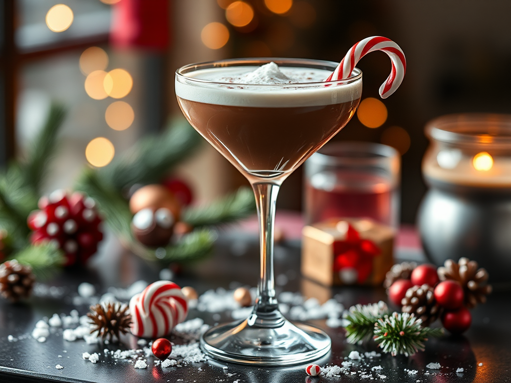 Image for Peppermint Mocha Martini: