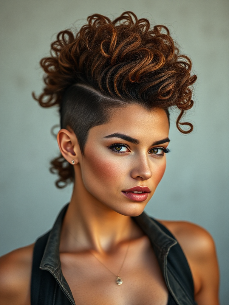 Short Curly Hairstyles for Women