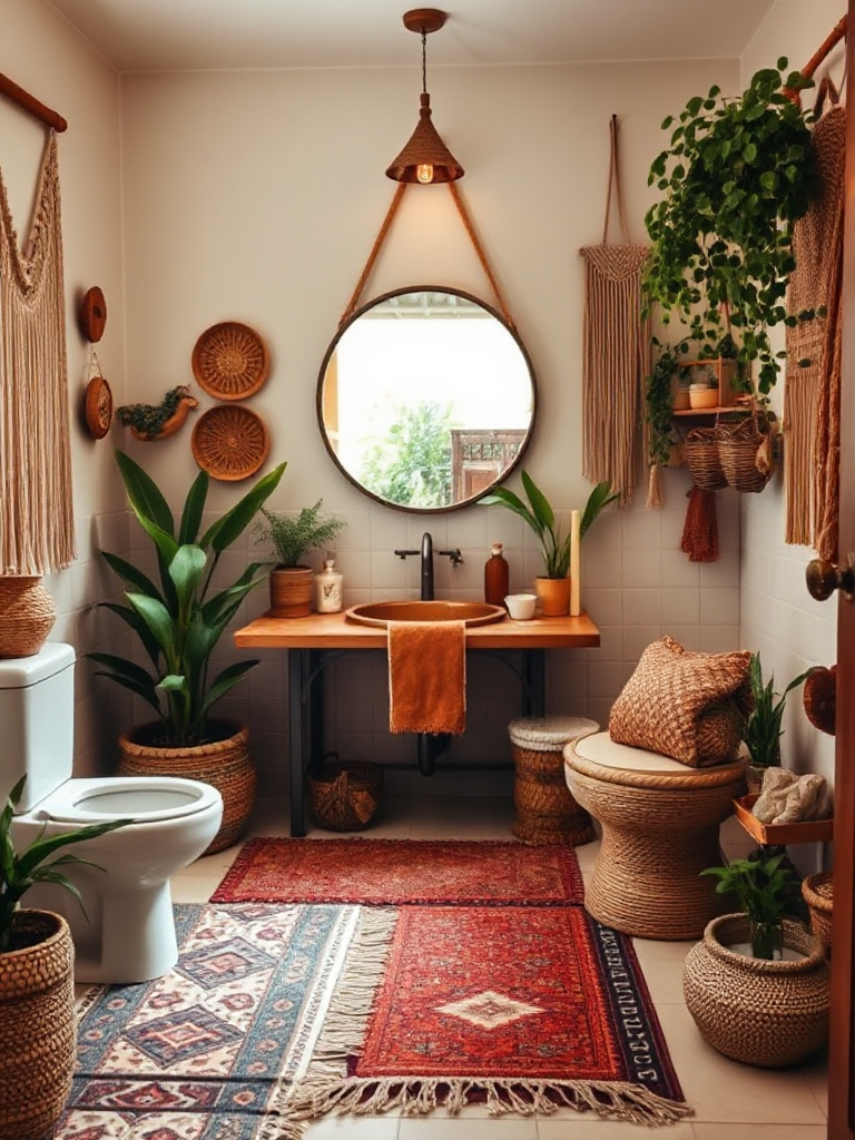 Boho Bathroom Ideas