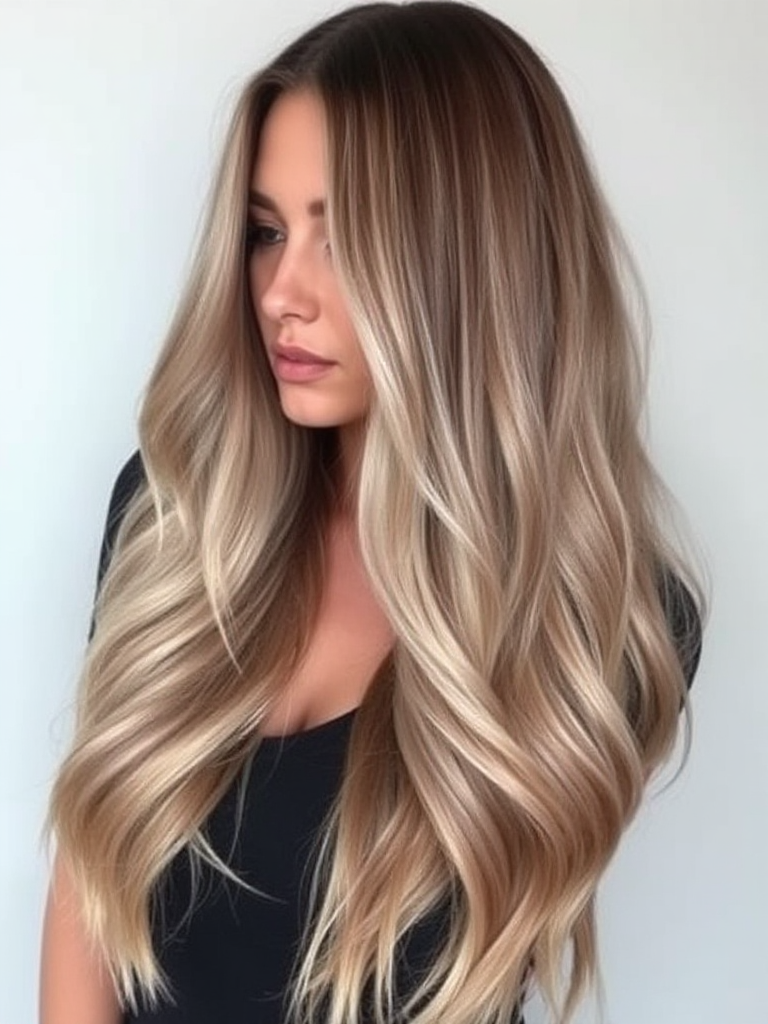 Long Hair with Balayage