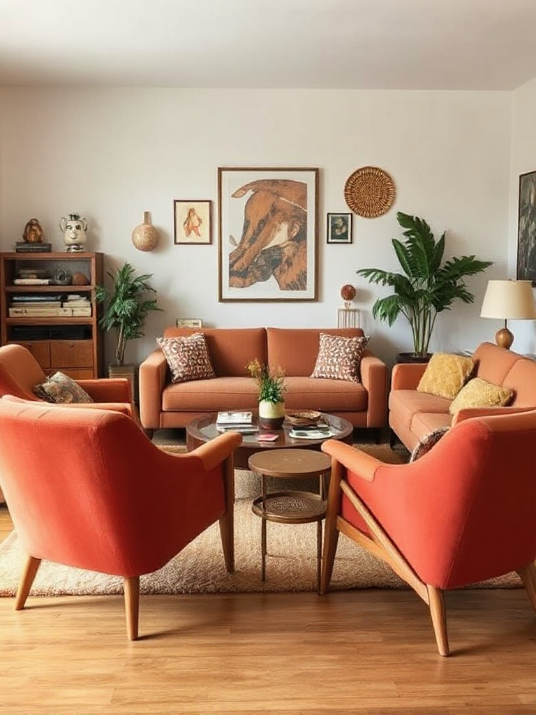 Retro vibes 70s home decor ideas