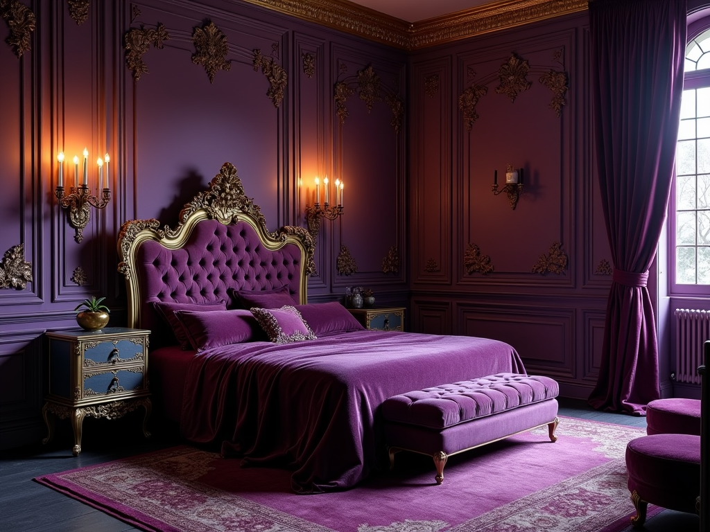 Elevate Your Space: Elegant Gothic Bedroom Designs