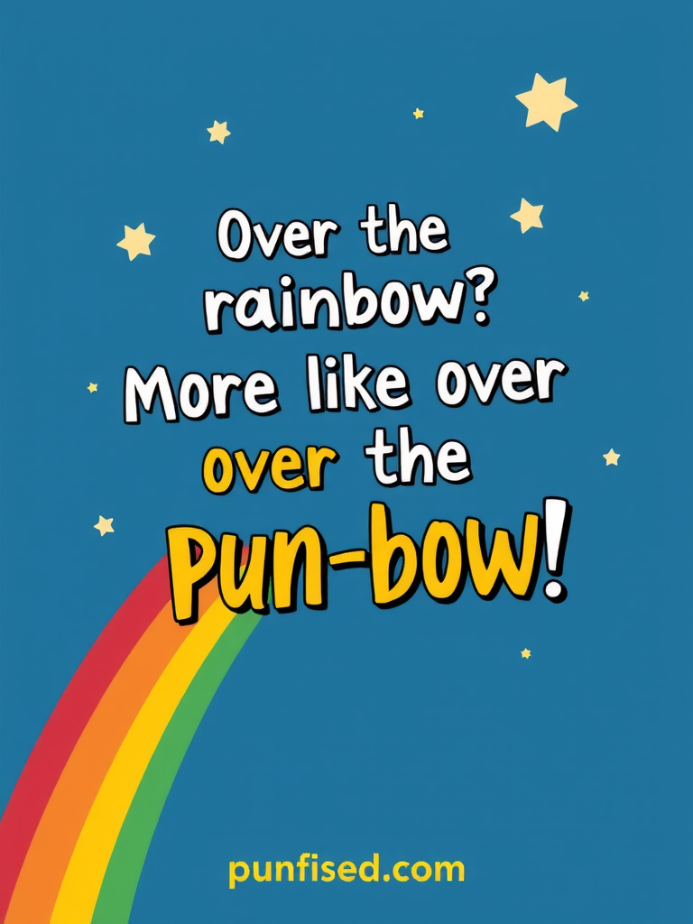 rainbow puns