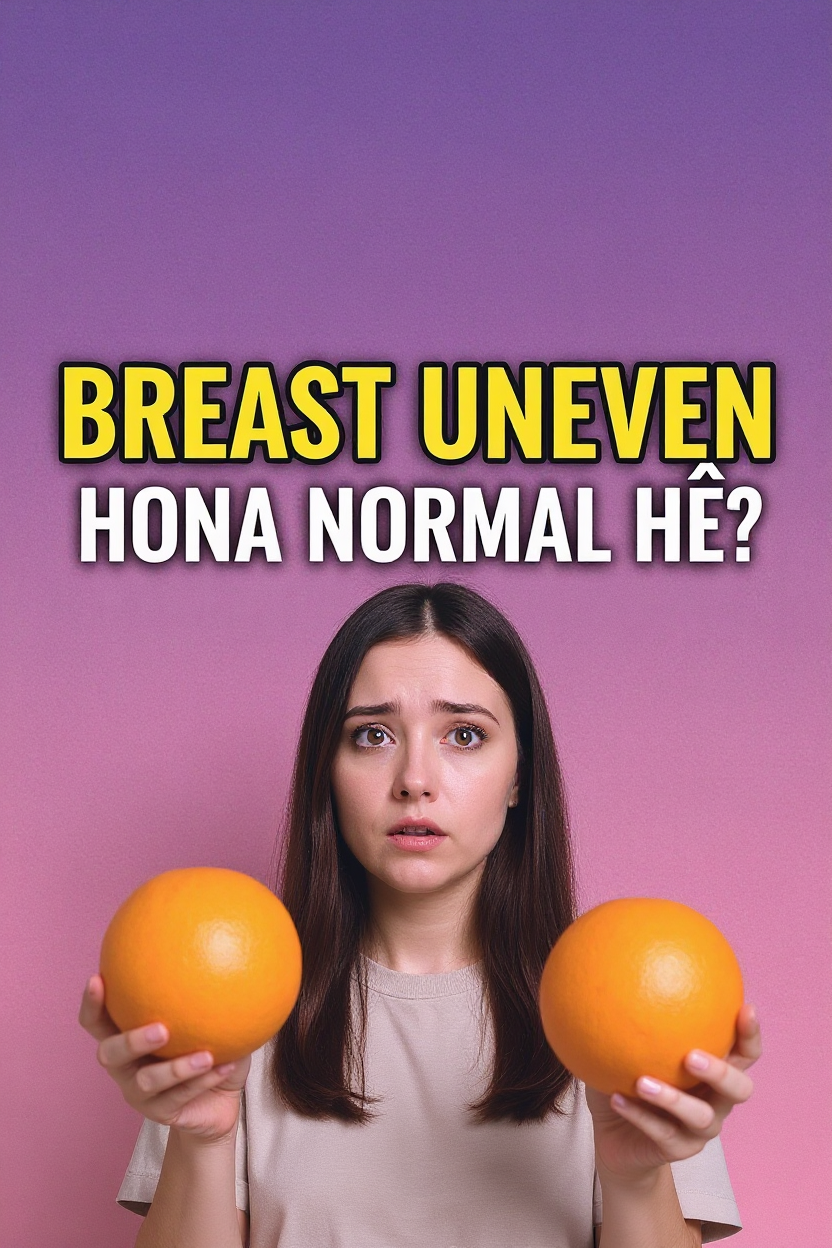 Breast uneven hona normal he?