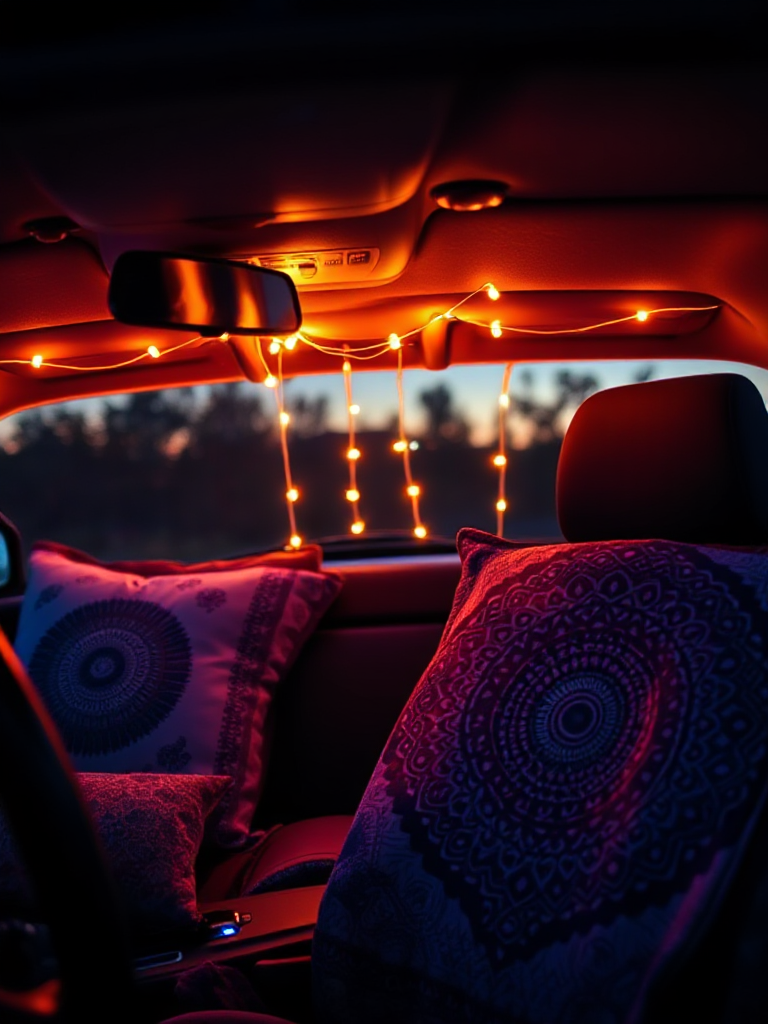 Boho Car Interior Ideas