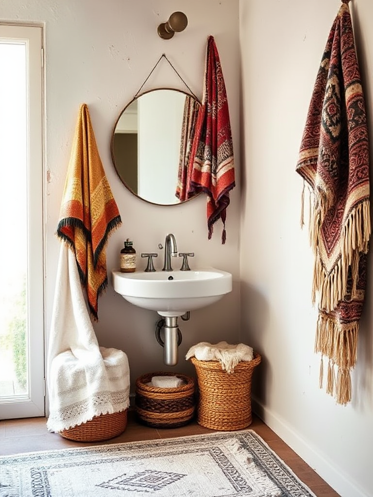 Boho Bathroom Sink Ideas