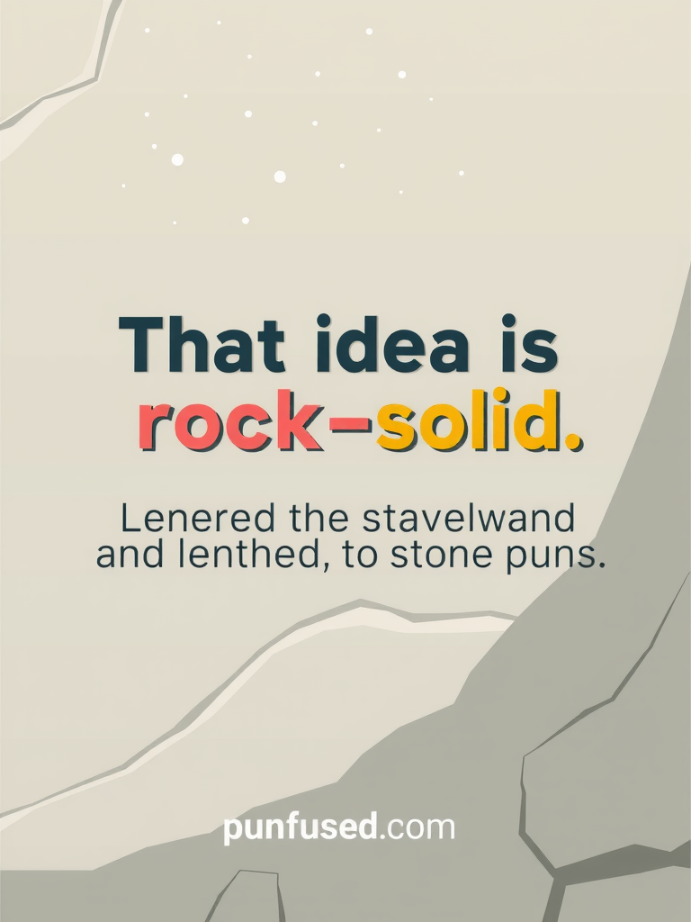 stone puns