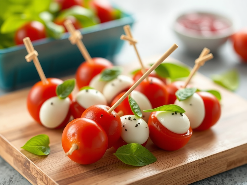 Image for Mini Caprese Skewers