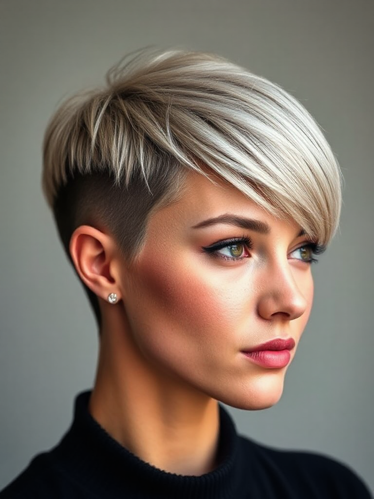 Short Hair with Undercut