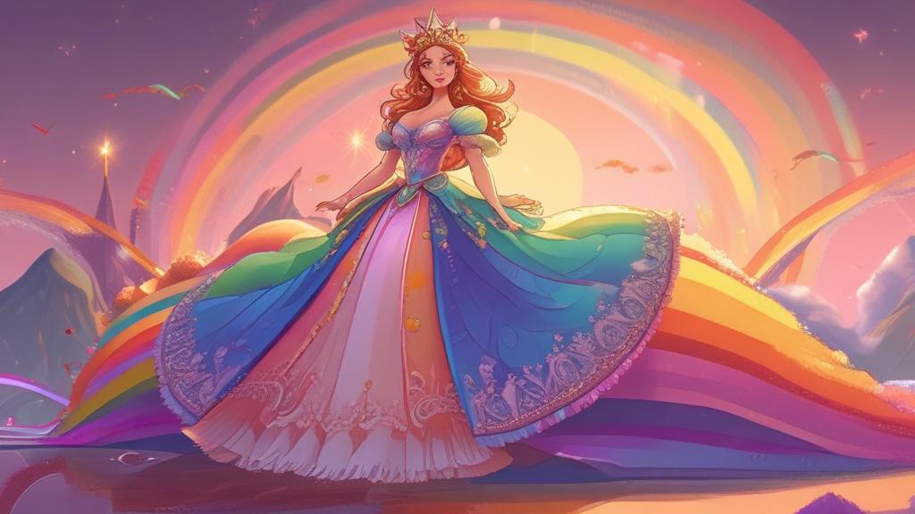 182-regal-rainbow--a-princesss-portrait