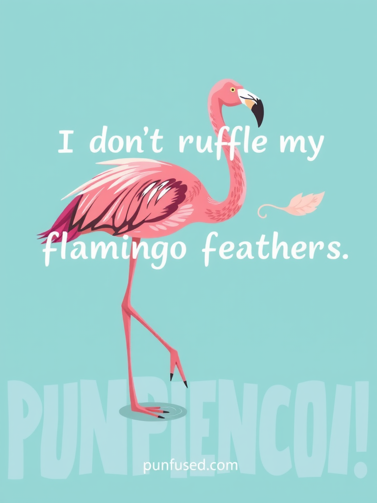 flamingo puns