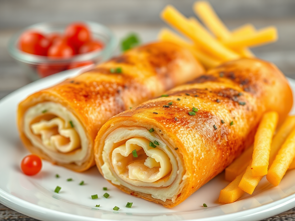 Image for Turkey and Cheese Roll-Ups: