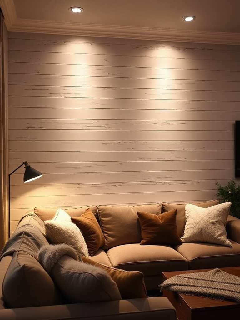 Shiplap Wall Ideas For Living Rooms