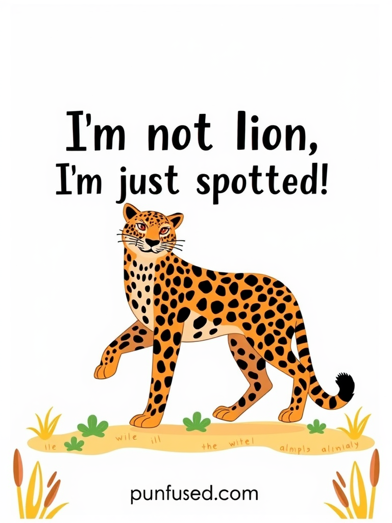 leopard puns