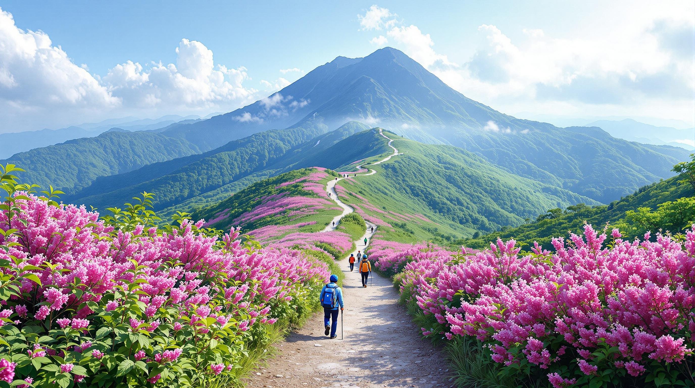한라산 5월의 꽃길, 꼭 한 번 경험해야 할 자연의 선물
