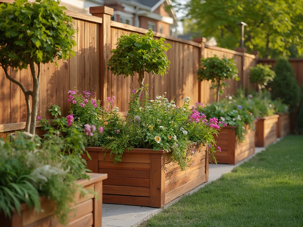 Wooden Planter Boxes