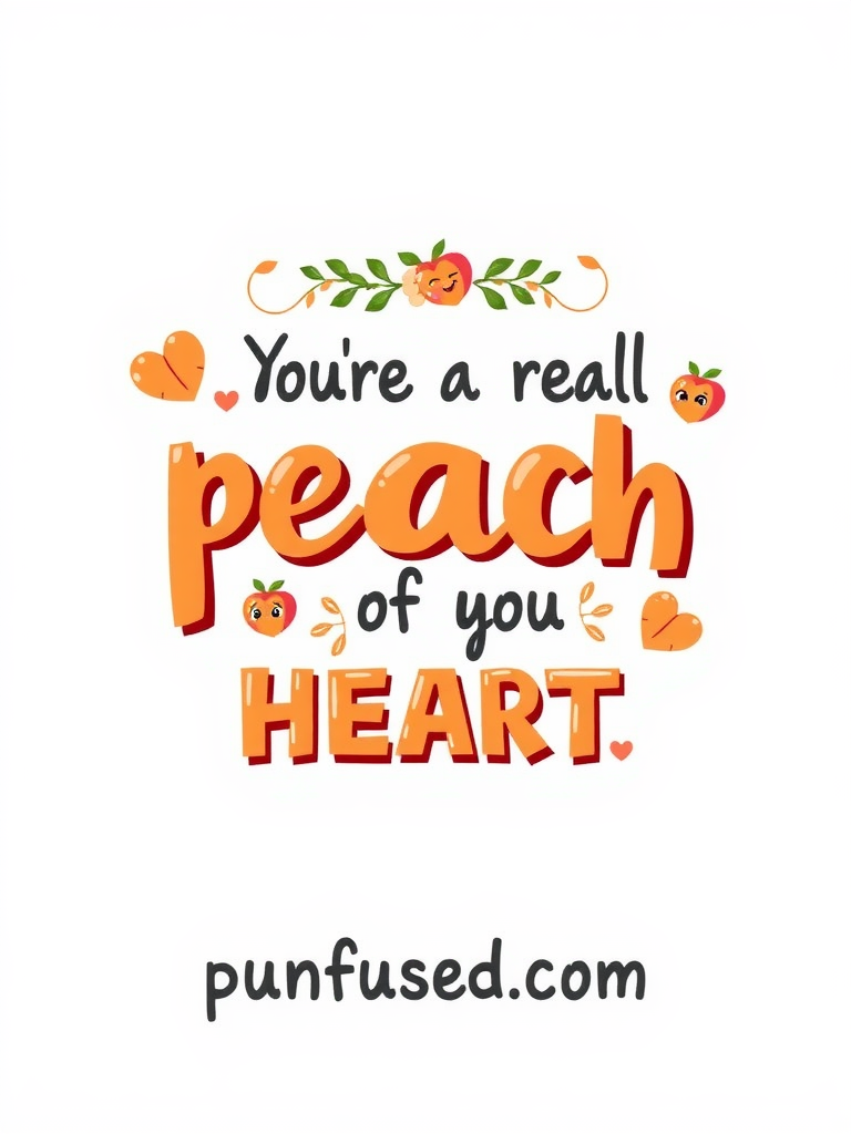 peach puns