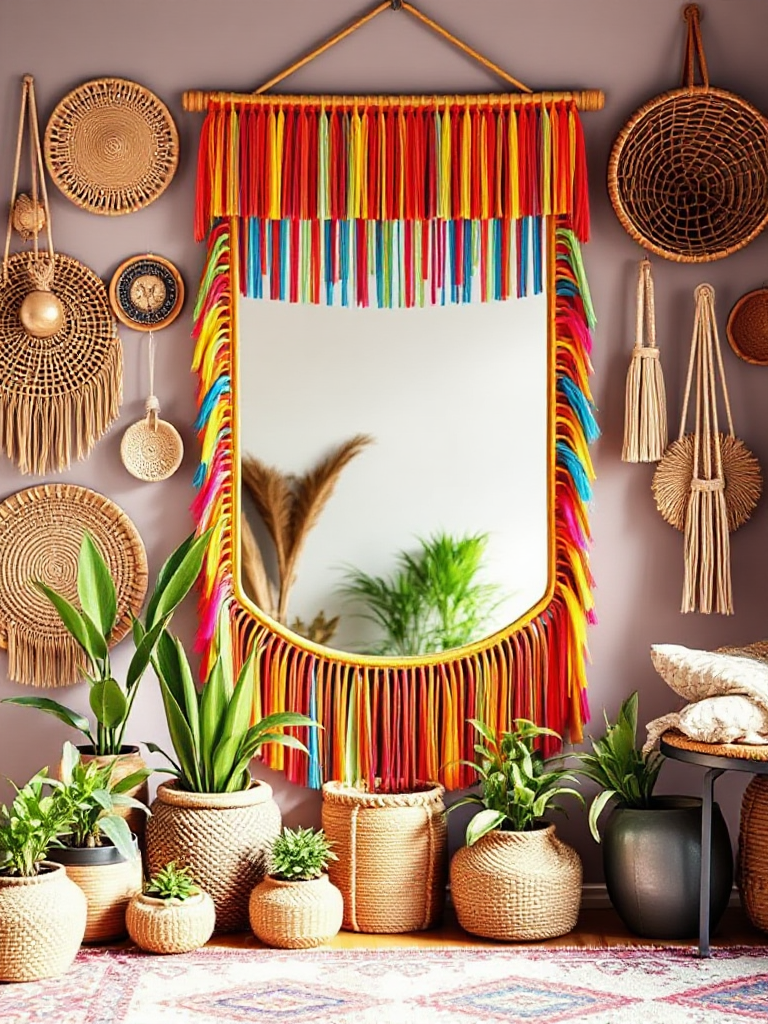 Boho Mirror Ideas