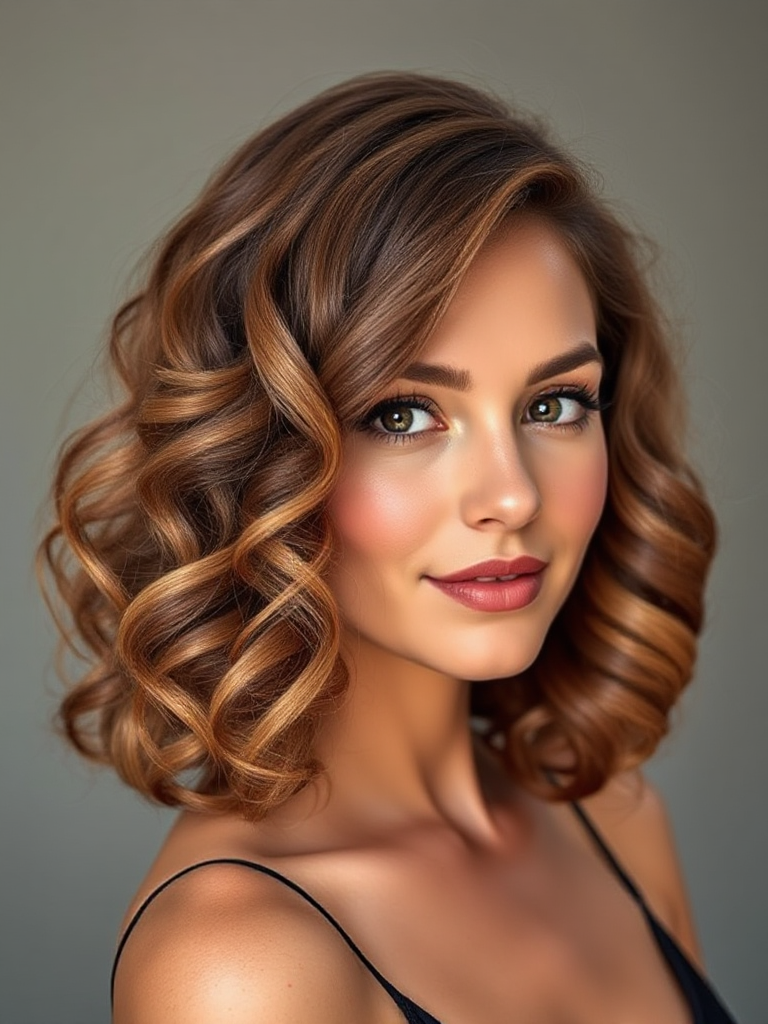 Shoulder-Length Shag Hairstyles