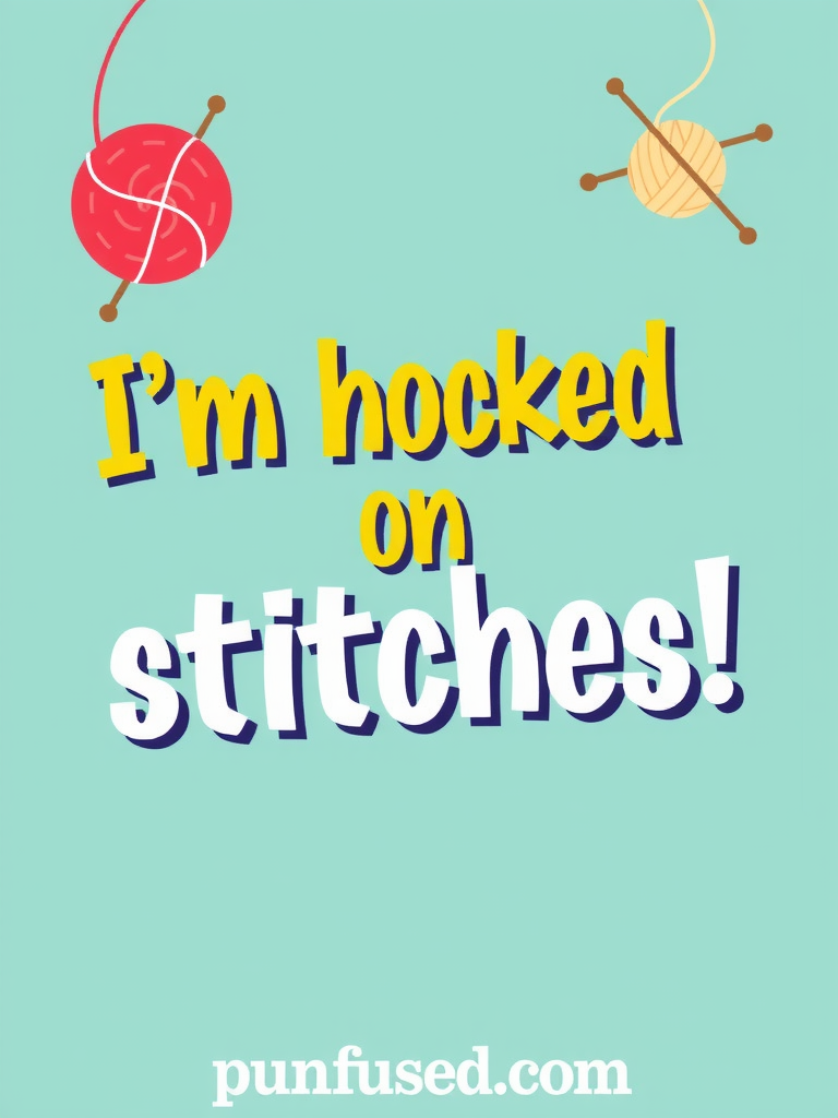 knitting puns