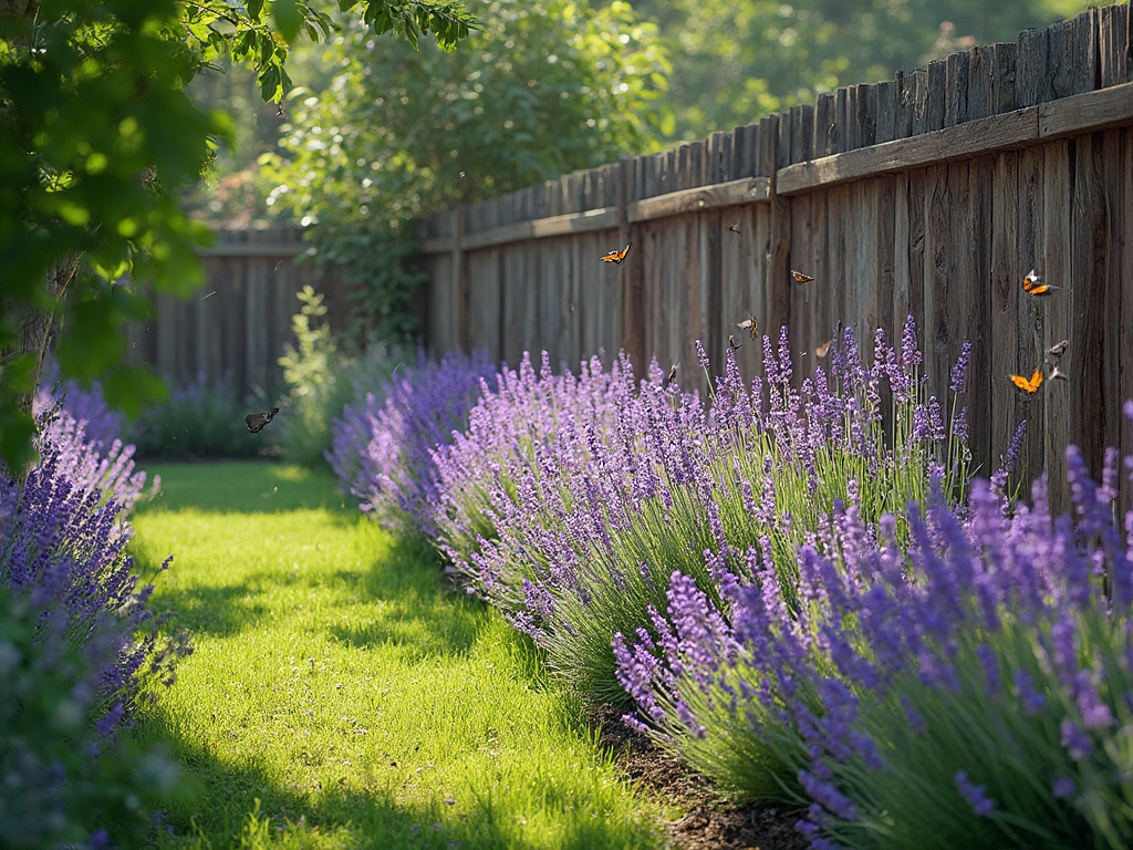 Lavender Borders