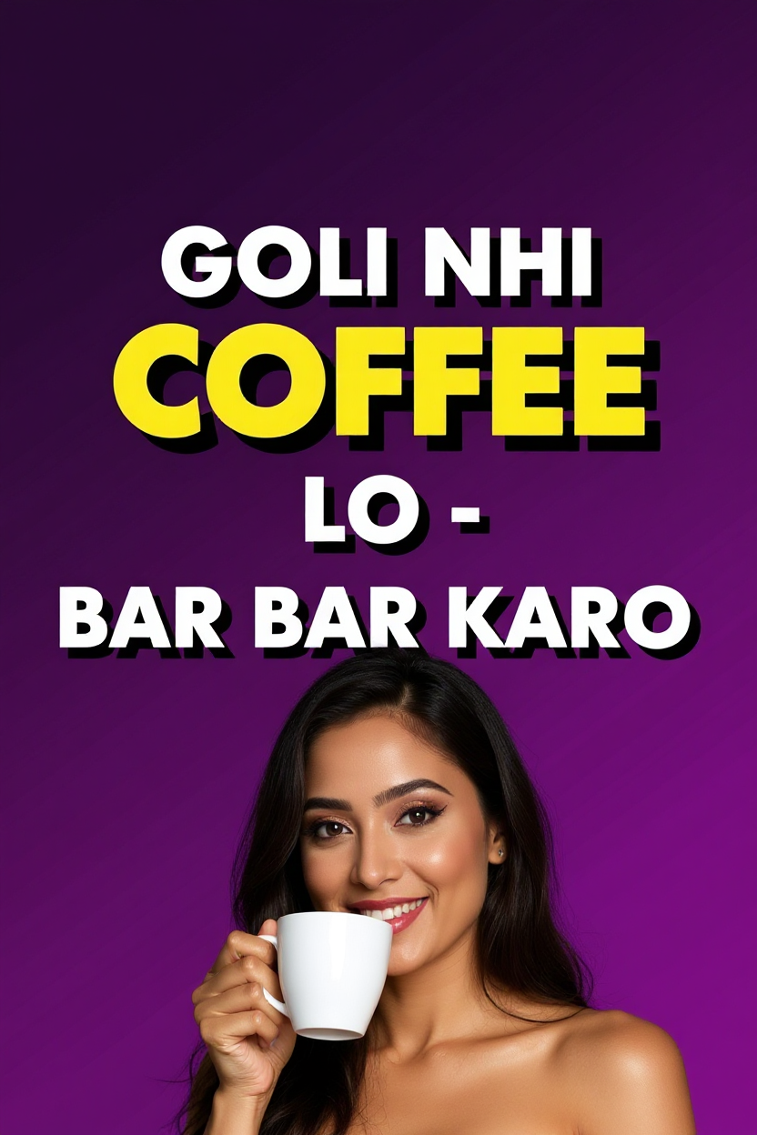 Goli nhi coffee lo - bar bar karo