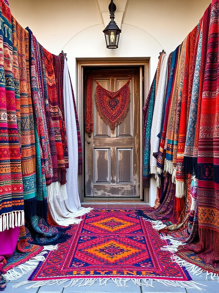 Boho Front Door Decor Ideas