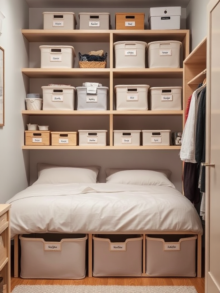 Small Bedroom Storage Ideas