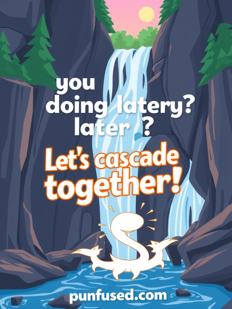 waterfall puns