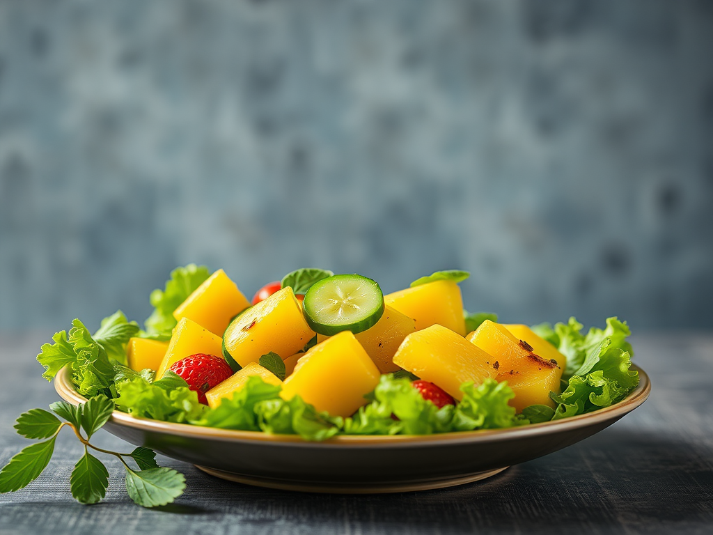 Image for Cucumber Mango Salad