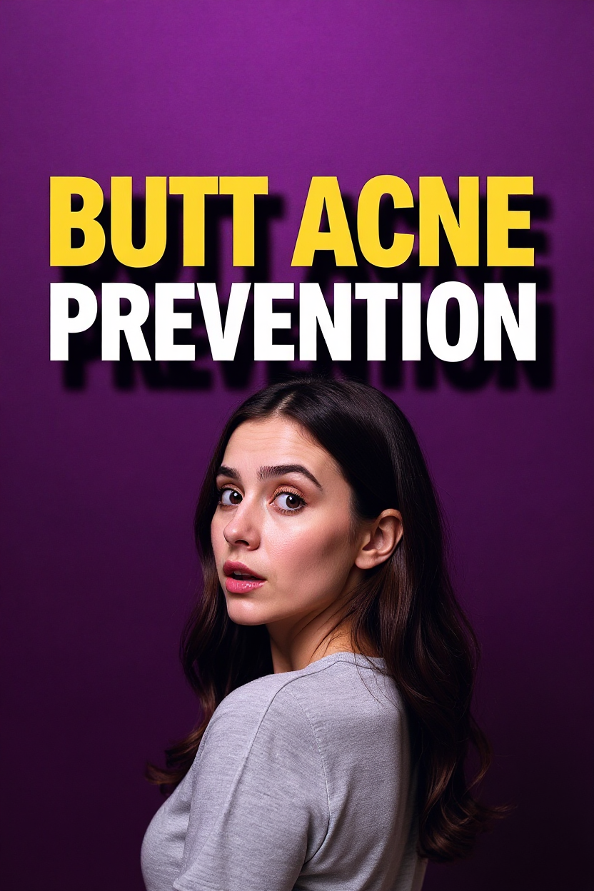 Butt acne prevention