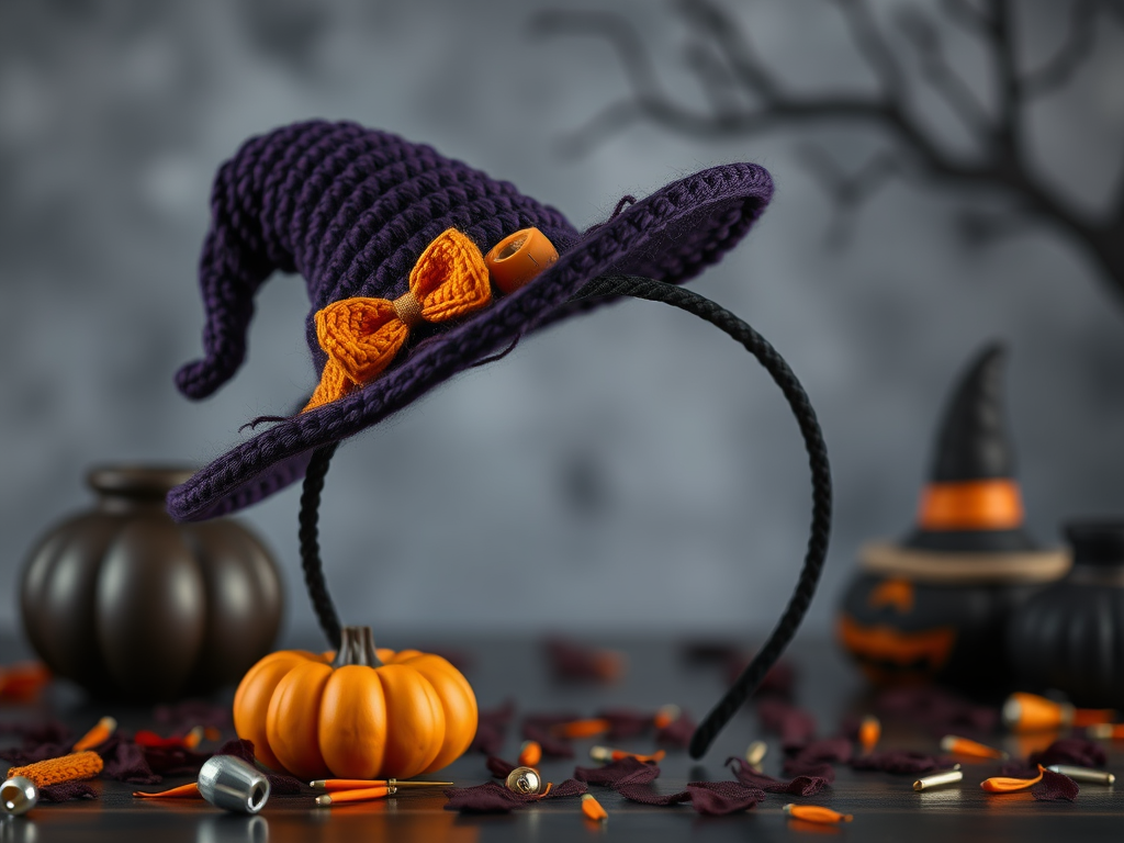 Image for Witch Hat Headband: