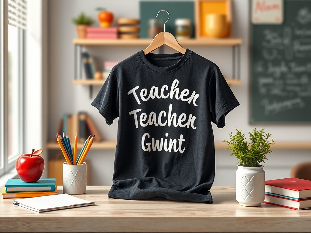 Image for Teacher-themed T-shirt