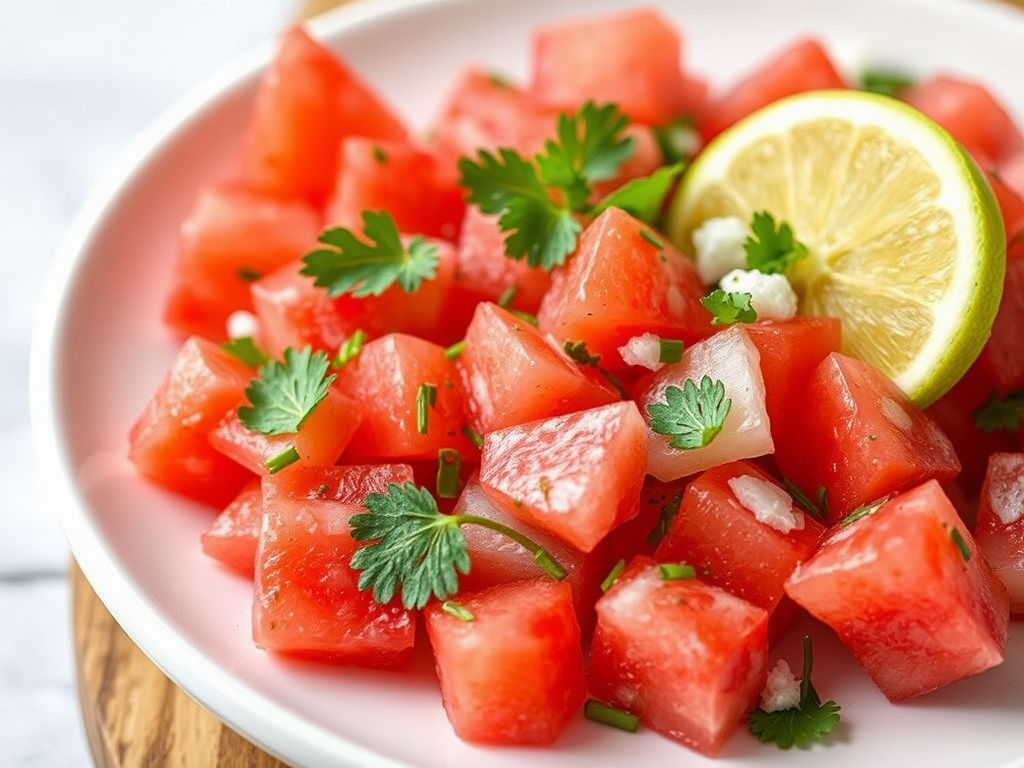 Image for Watermelon and Jicama Salad