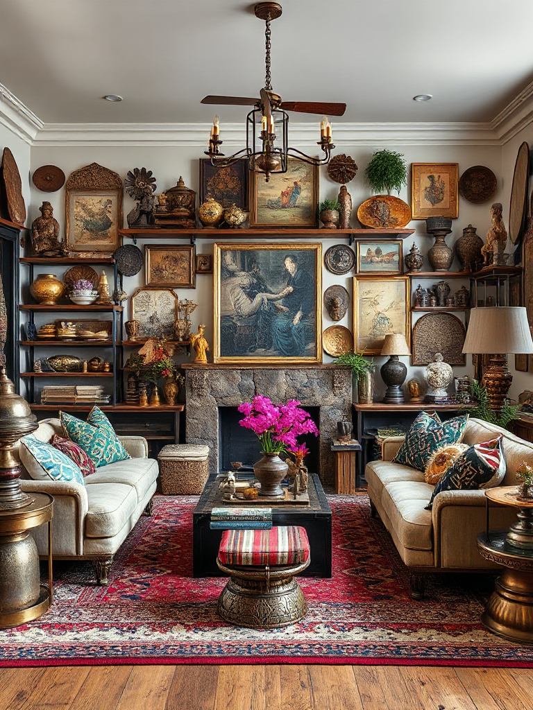 Maximalist Living Room Ideas