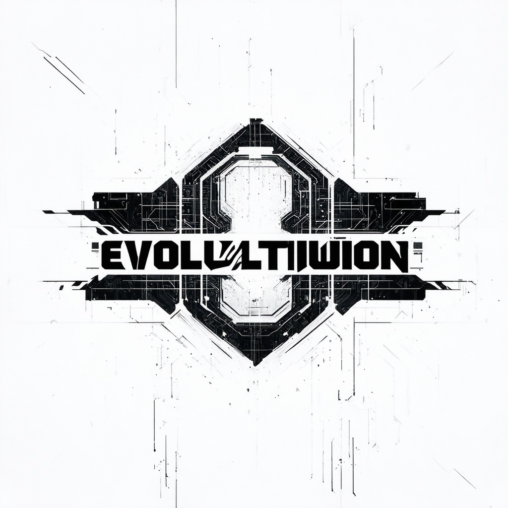 cyberpunk-style-logo-for-evolution-nysjg84bxs