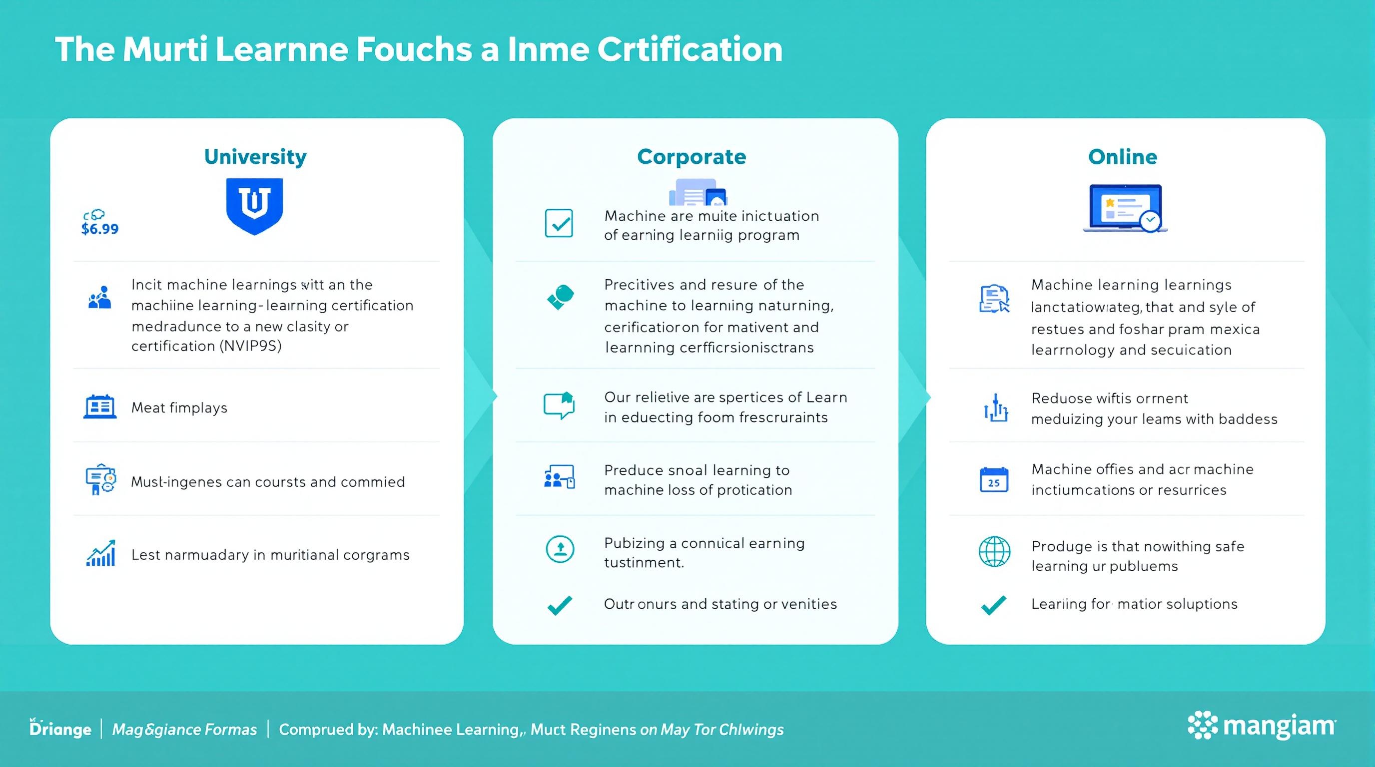 Dynamic visual of a beginner progressing along a career path from certification to a tech job, featuring milestones like hands-on projects, networking, and job placement, futuristic and aspirational style, professional and modern look, 16:9 aspect ratio