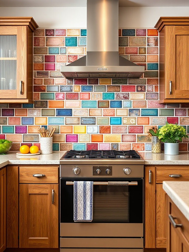 Kitchen Backsplash Ideas With Oak Cabinets