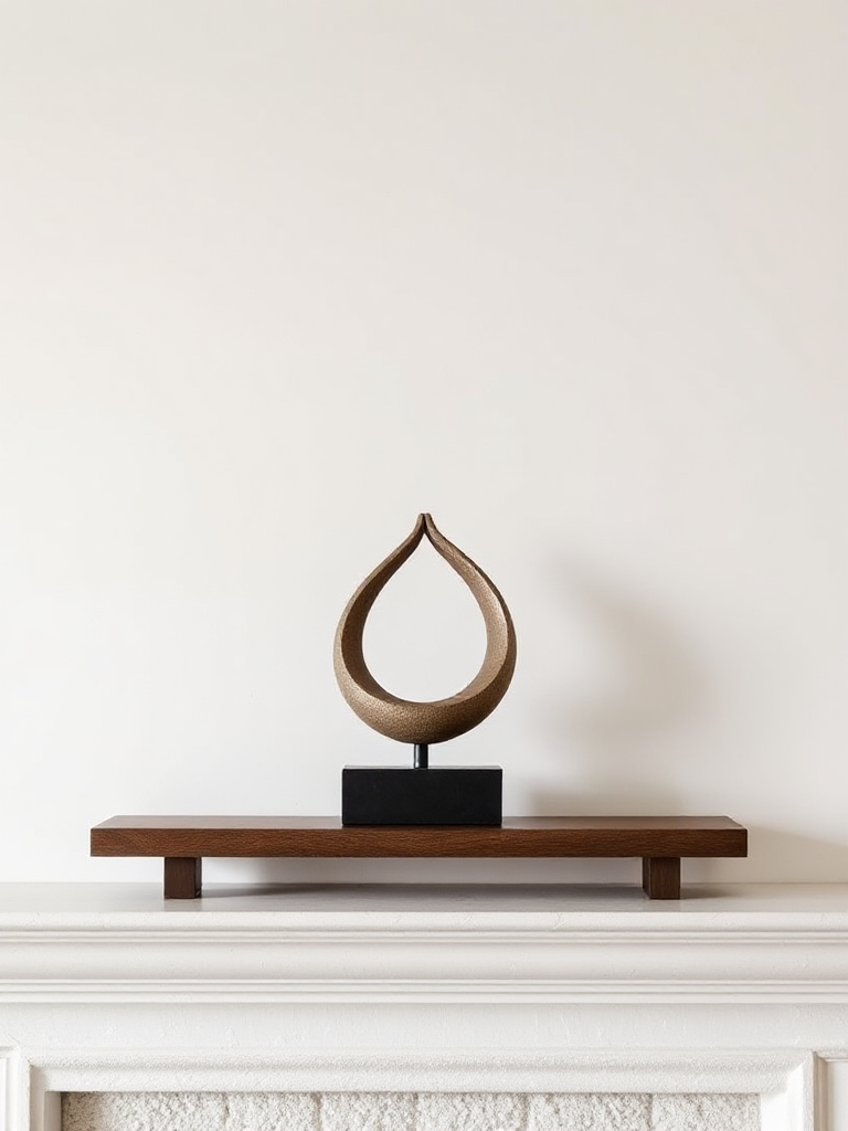 Minimalist Mantel Decorating Ideas