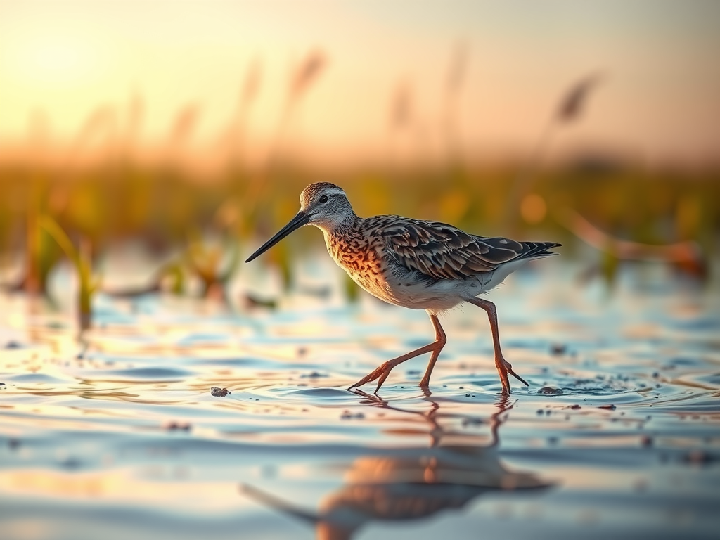 8) Short-billed Dowitcher